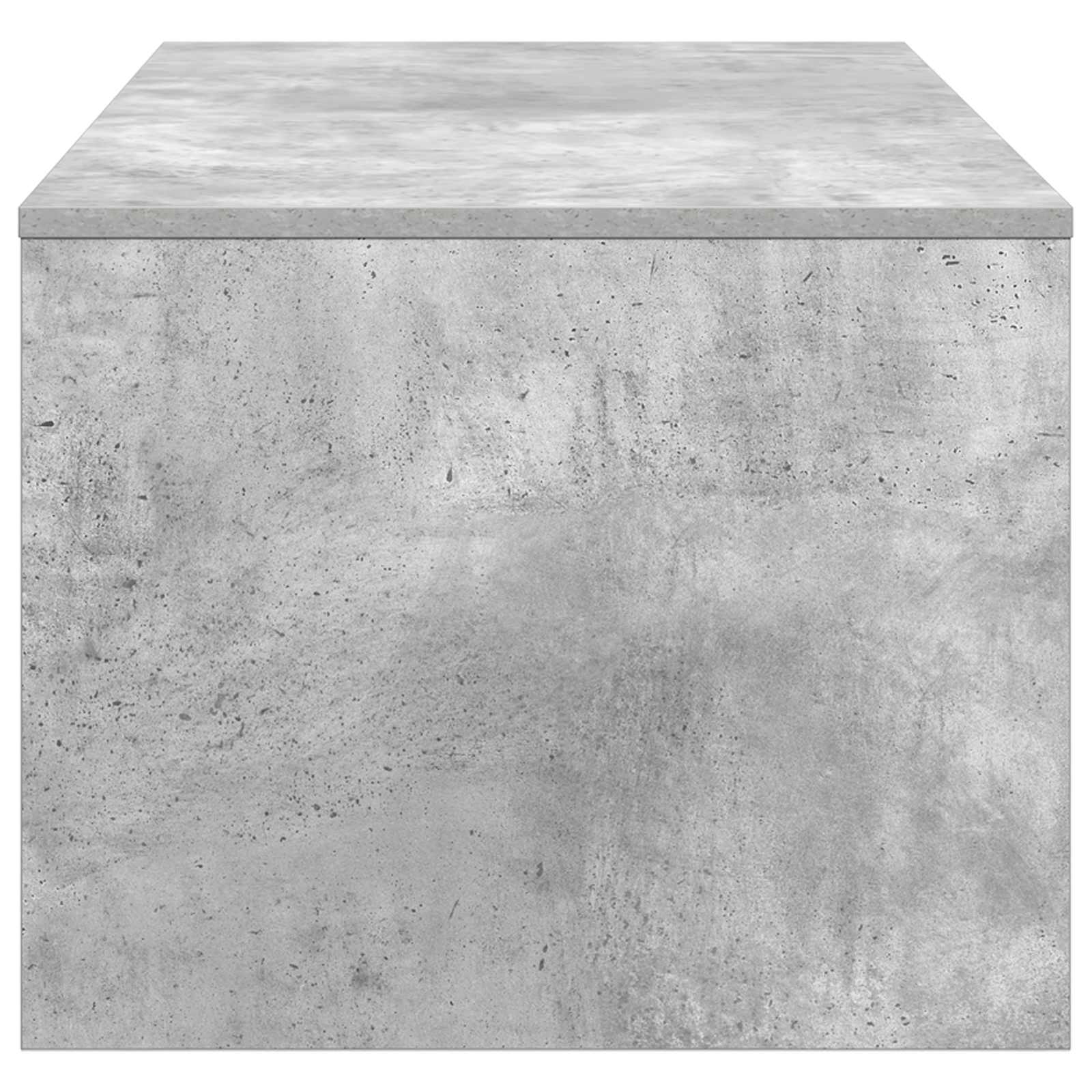 Couchtisch Beton Grau Holzwerkstoff