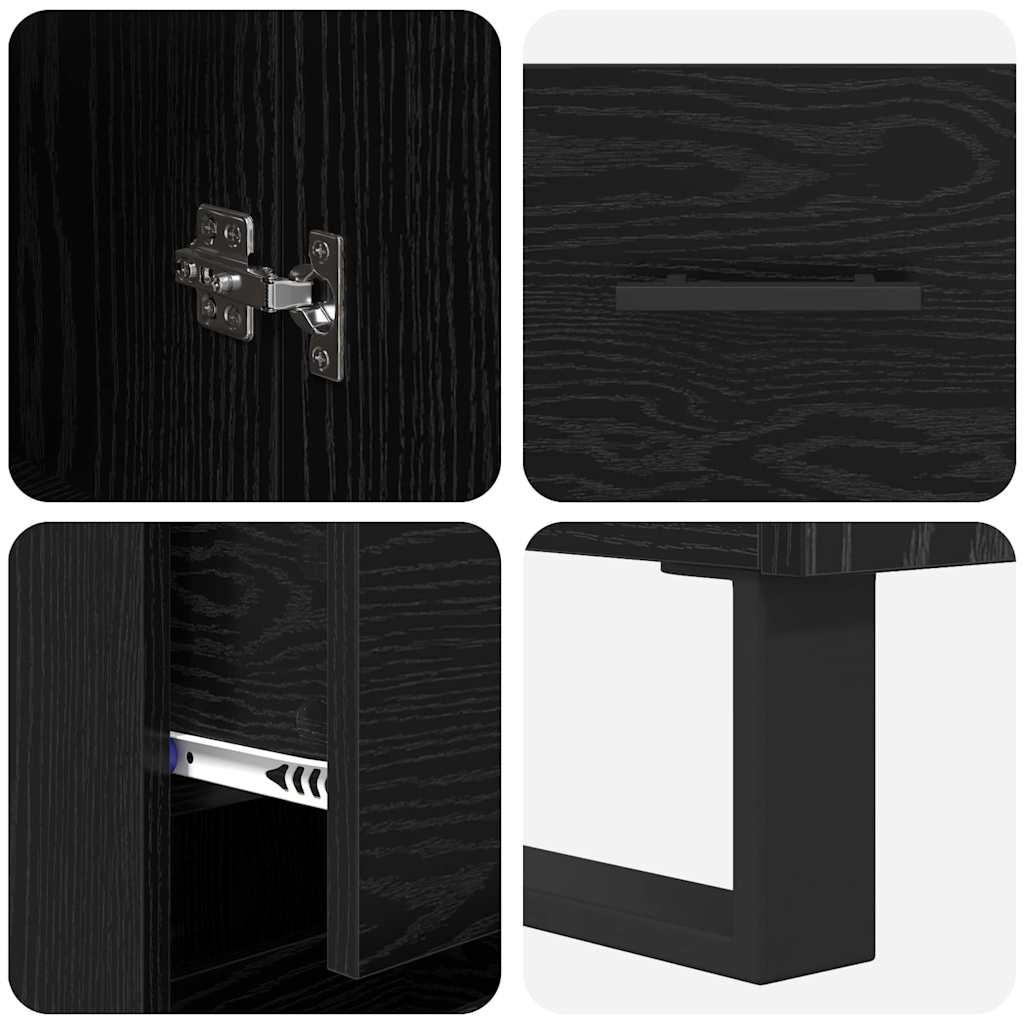 Highboard 34,5 X 34 X 180 Cm Holzwerkstoff