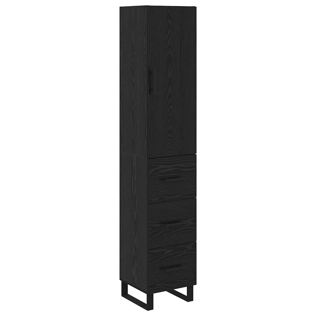 Highboard 34,5 X 34 X 180 Cm Holzwerkstoff