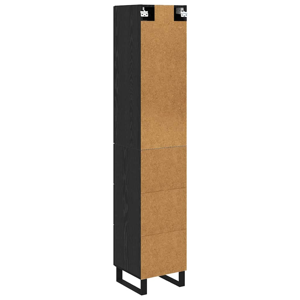 Highboard 34,5 X 34 X 180 Cm Holzwerkstoff