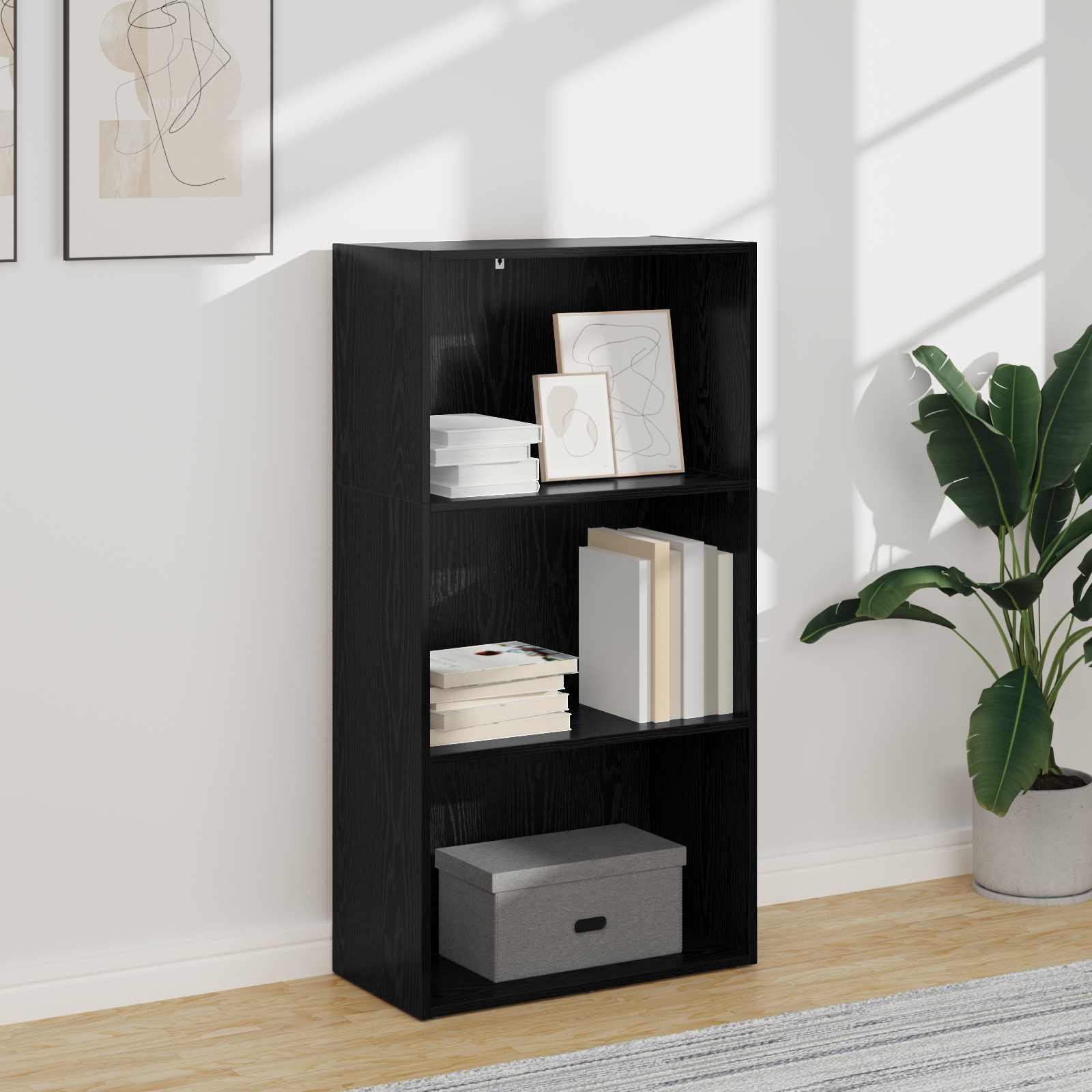 Bücherregal 80X30X76,5 Cm Holzwerkstoff