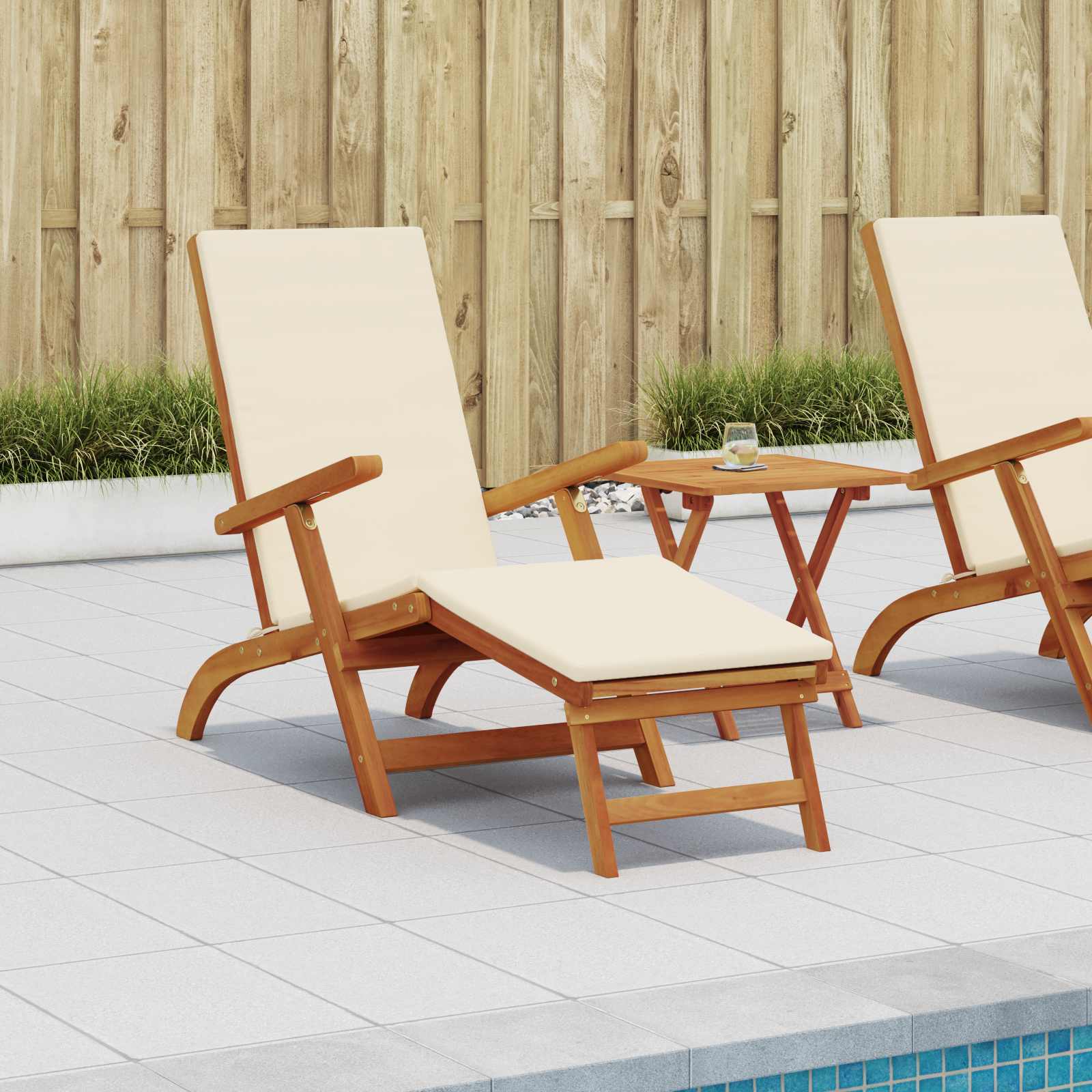 Liegestuhl Zum Verstellen Und Klappen 3 Pcs