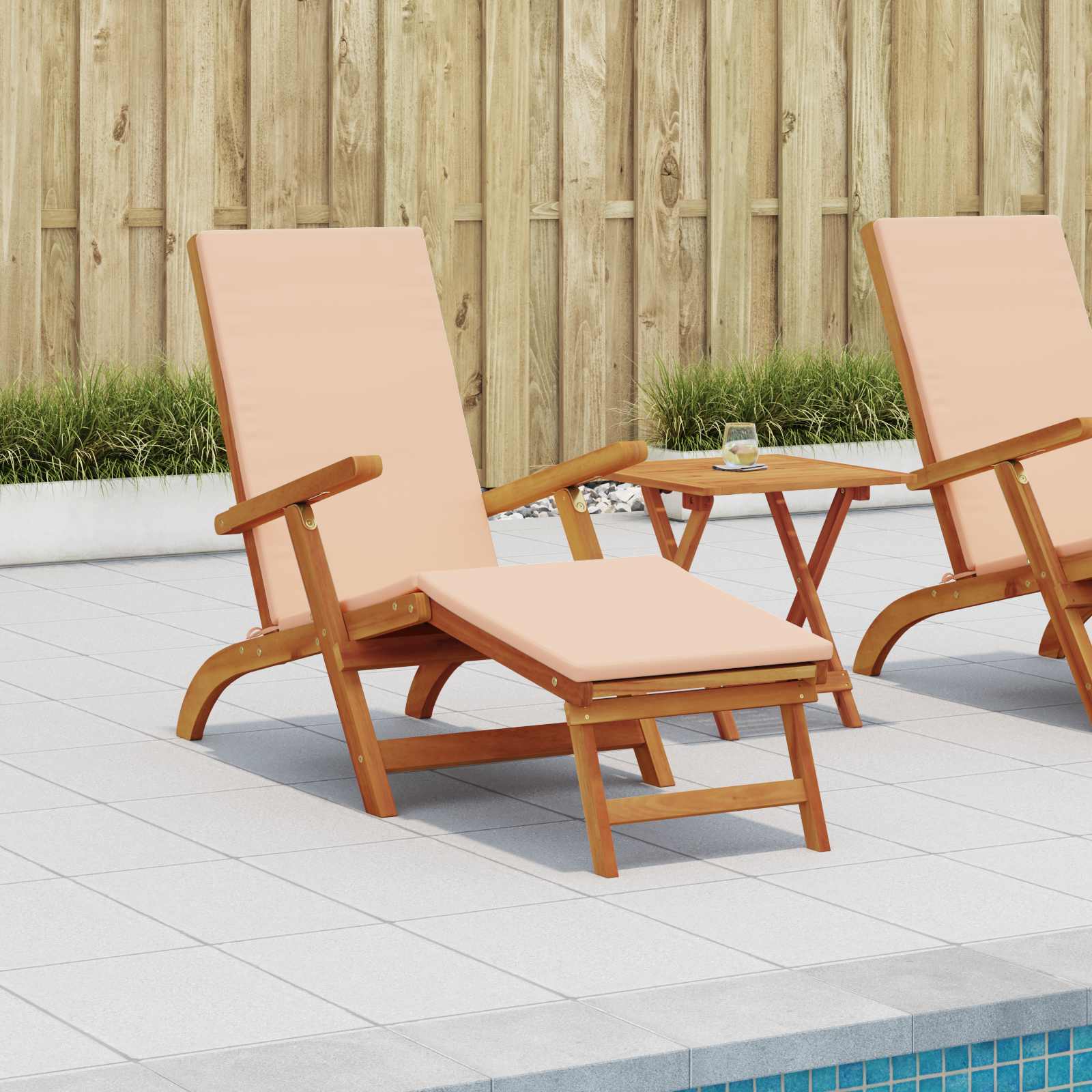 Liegestuhl Zum Verstellen Und Klappen 3 Pcs