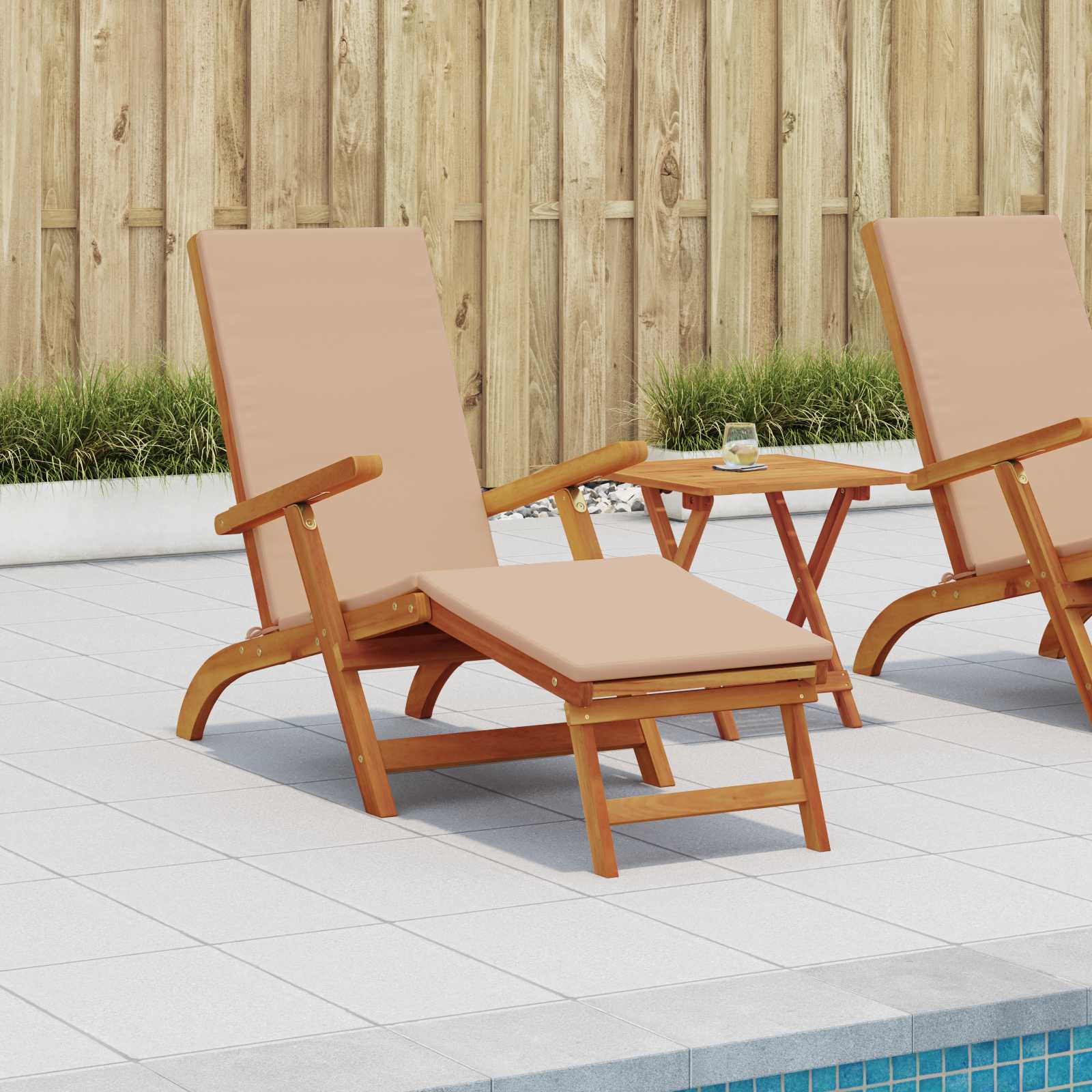 Liegestuhl Zum Verstellen Und Klappen 3 Pcs
