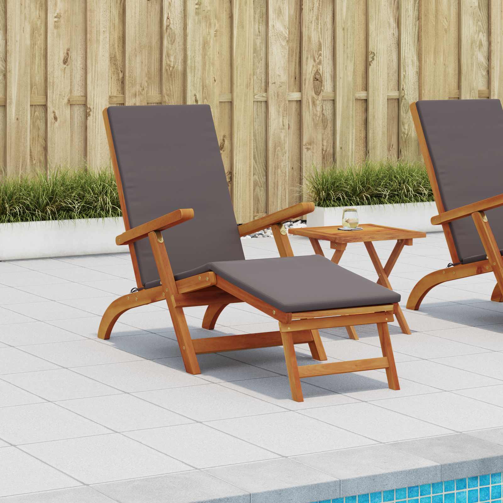 Liegestuhl Zum Verstellen Und Klappen 3 Pcs