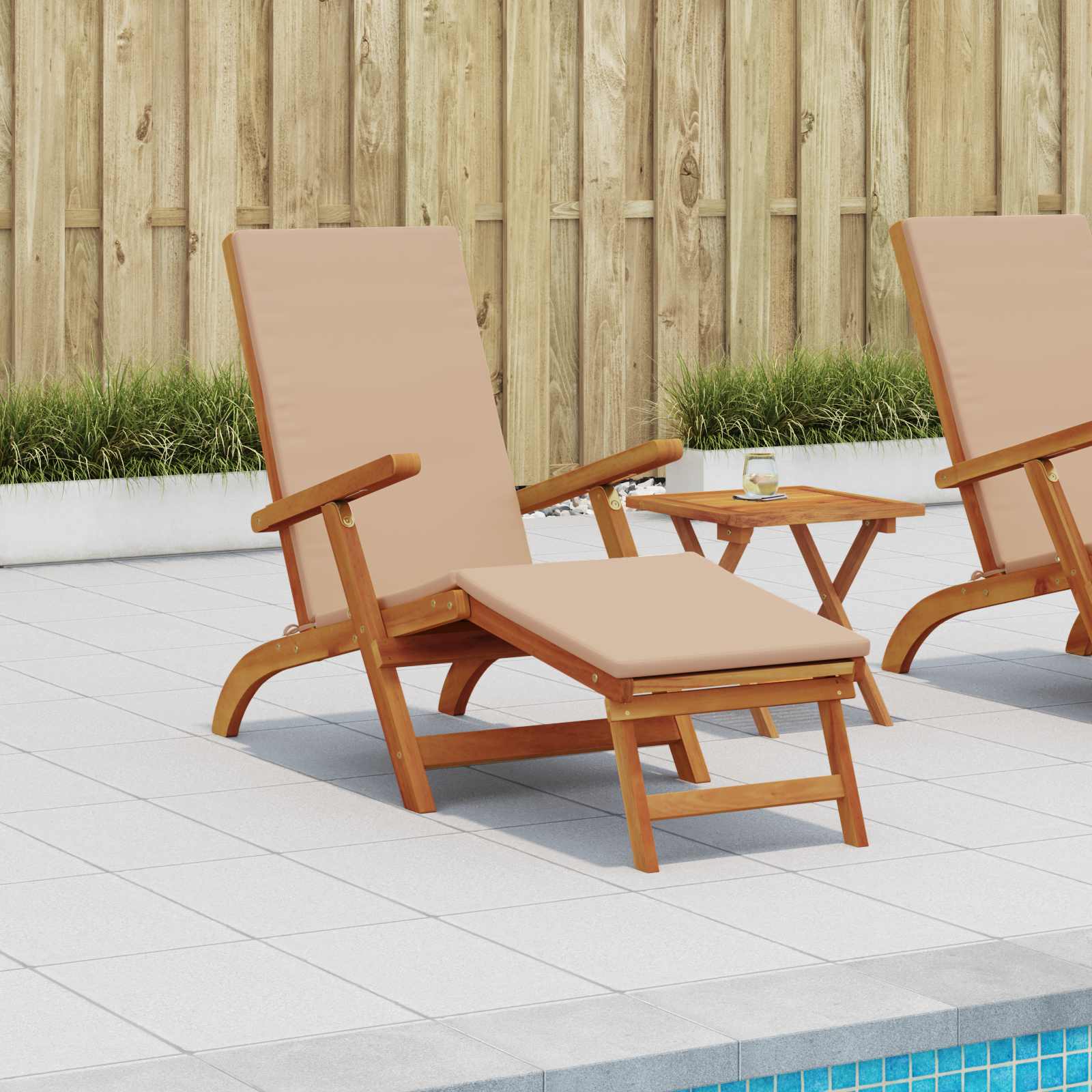 Liegestuhl Zum Verstellen Und Klappen 3 Pcs