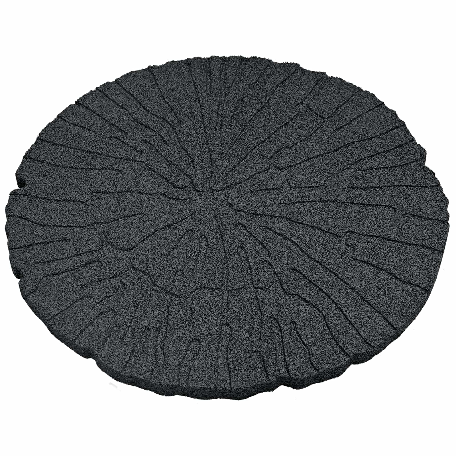 Trittsteine 6 Pcs Ø 45 X 1,8 Cm Gummi