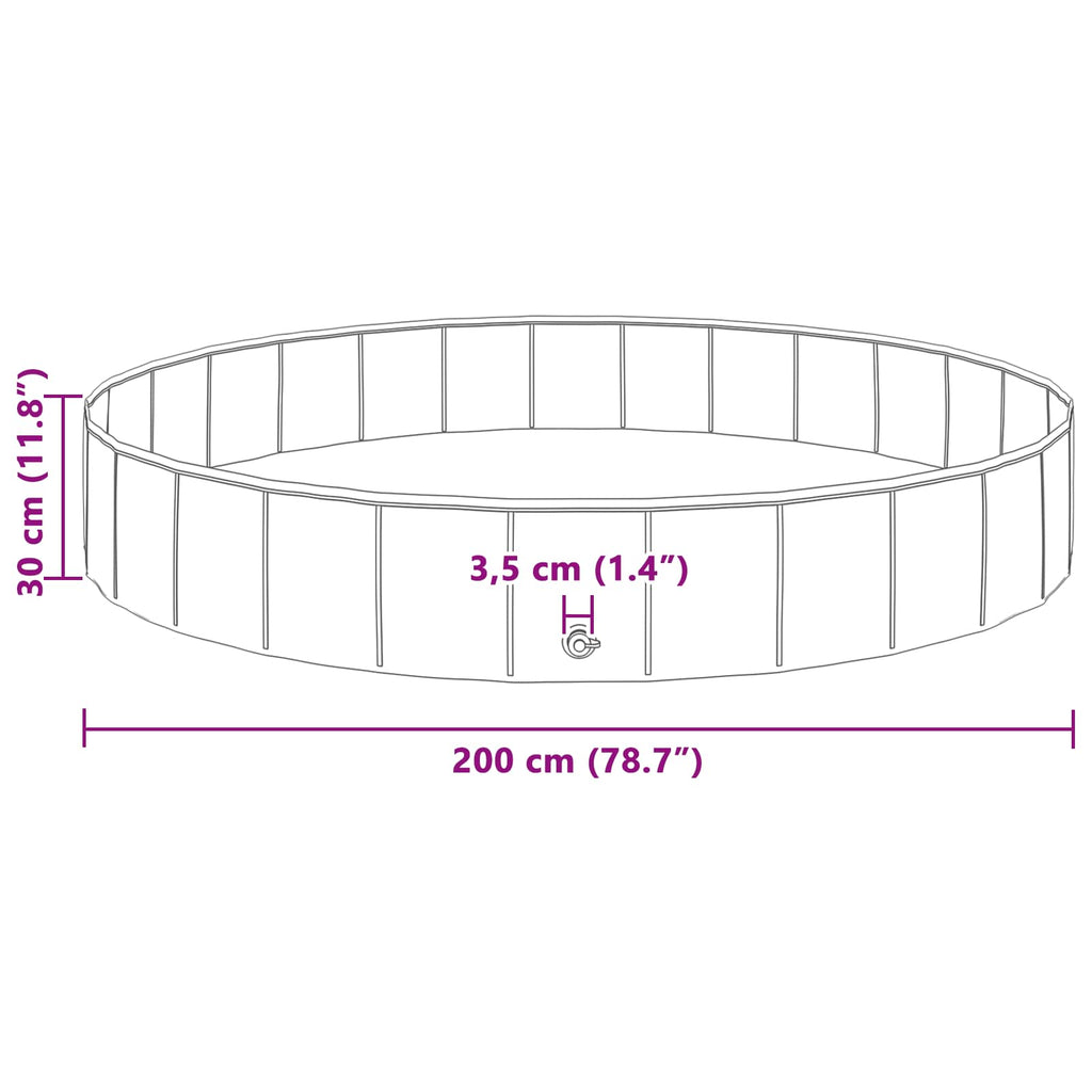 Hundepool Ø Dicker Pvc