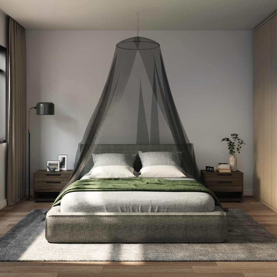 Moskito-Netz Für Das Bett 3 Pcs 156 Mesh ⌀56 X 220 Cm