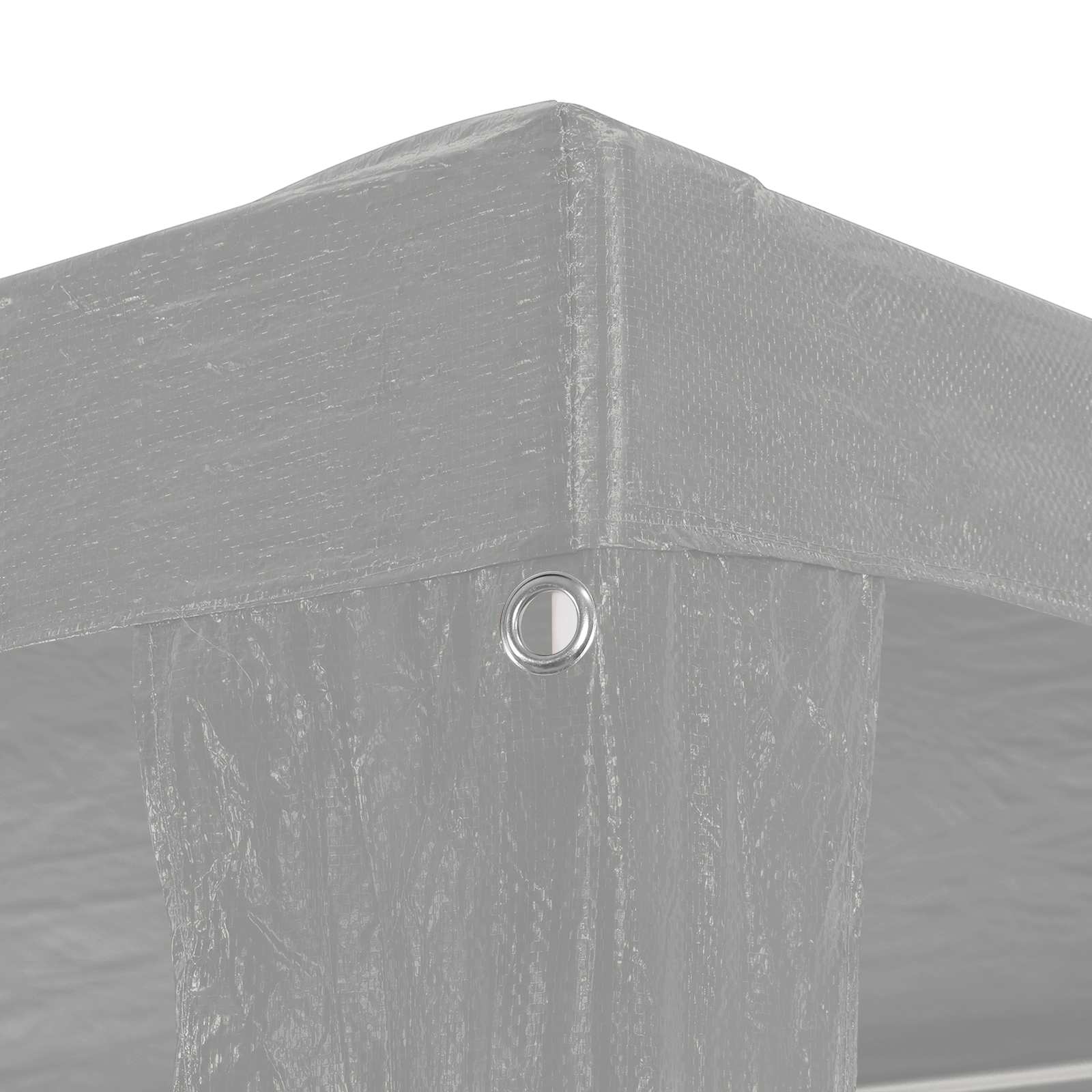 Partyzelt 1200 X 300 X 255 Cm Pe Und Stahl