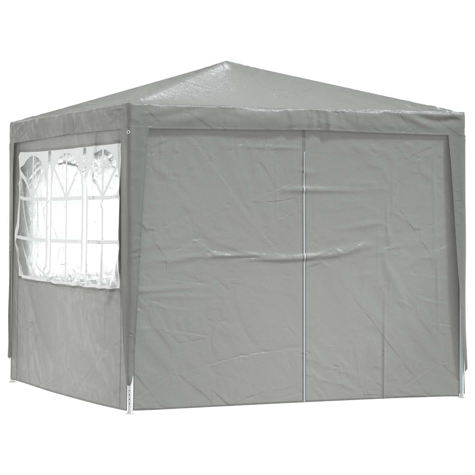 Party-Zelt 250 X 250 X 240 Cm Pe Und Stahl