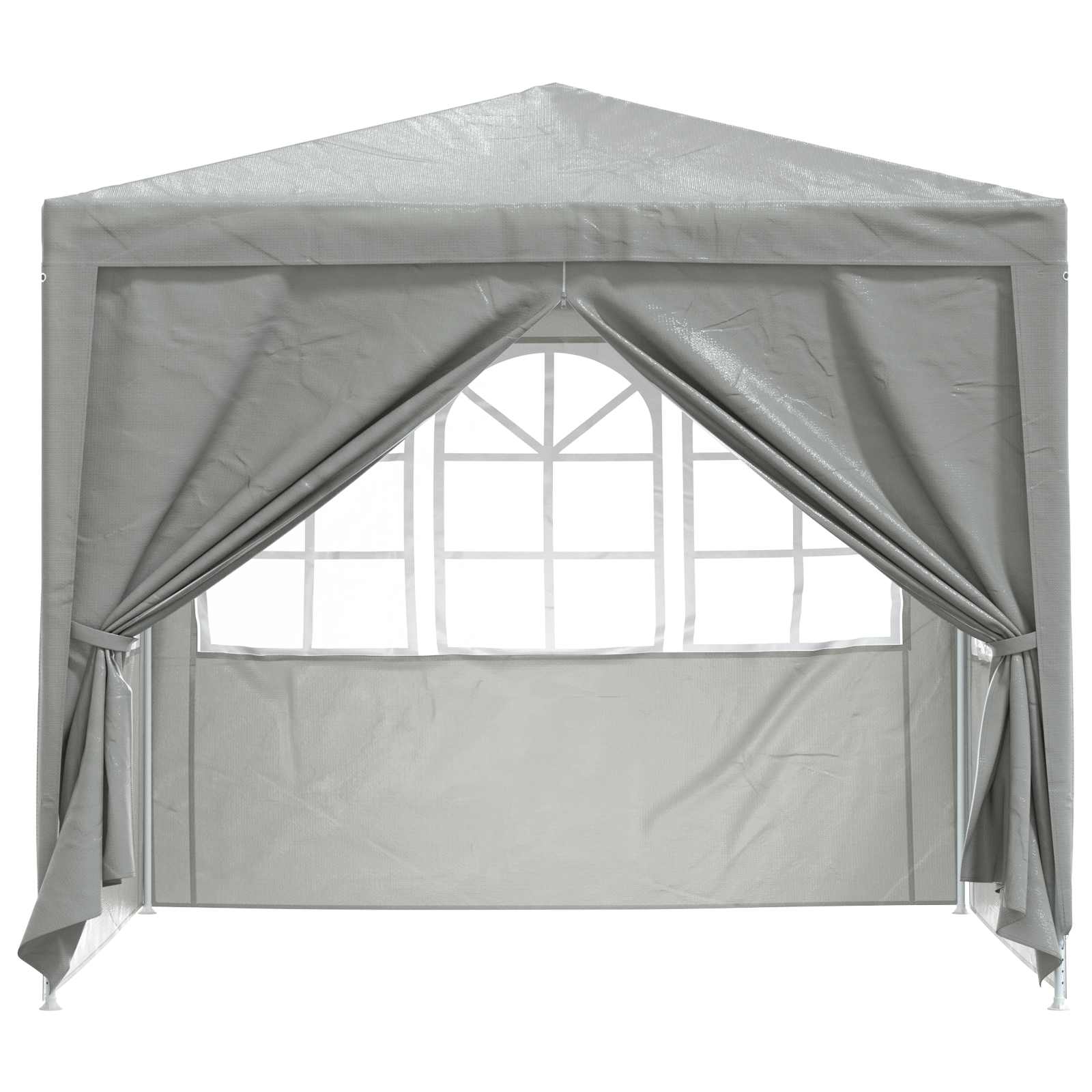 Party-Zelt 250 X 250 X 240 Cm Pe Und Stahl