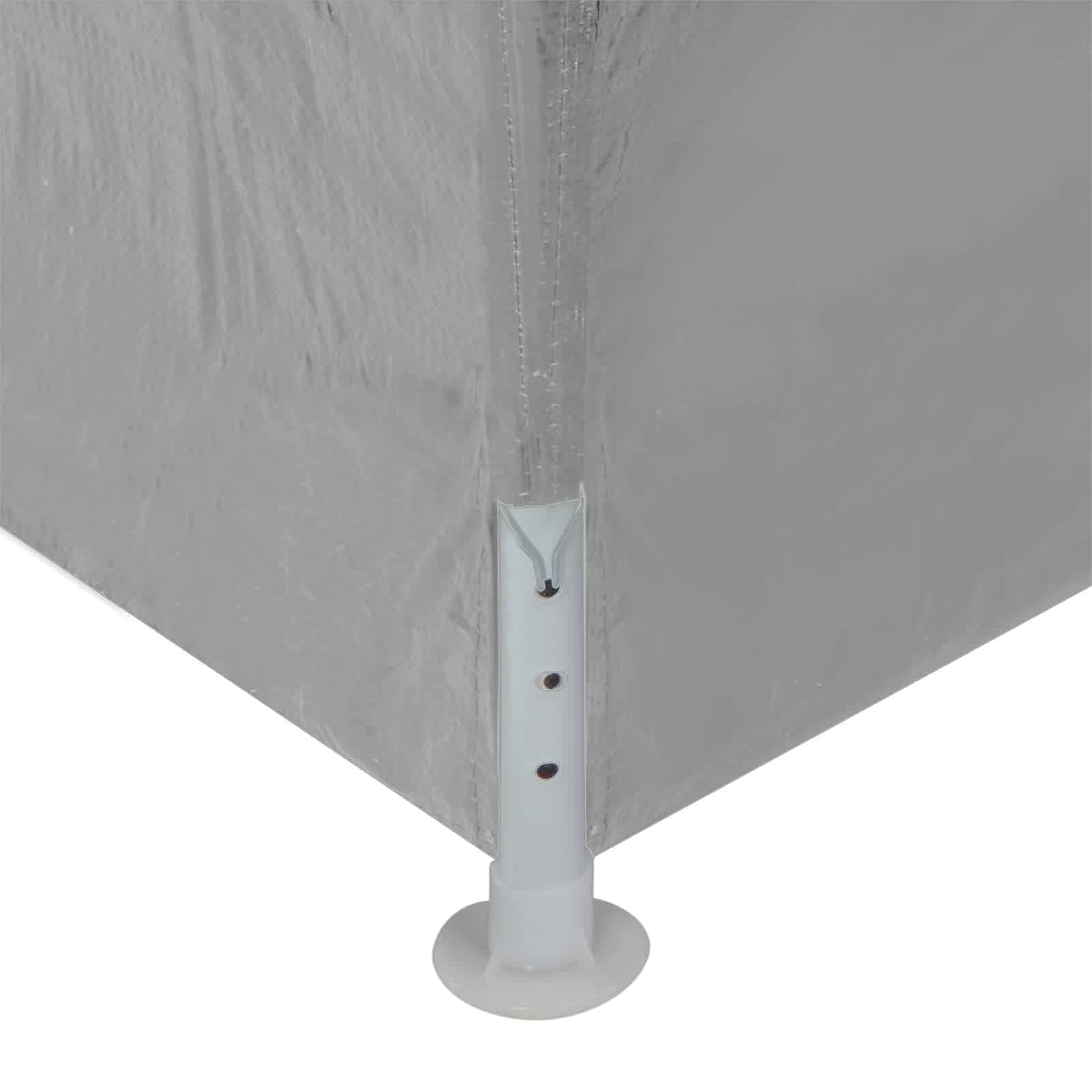 Party-Zelt 1200 X 300 X 255 Cm Pe Und Stahl