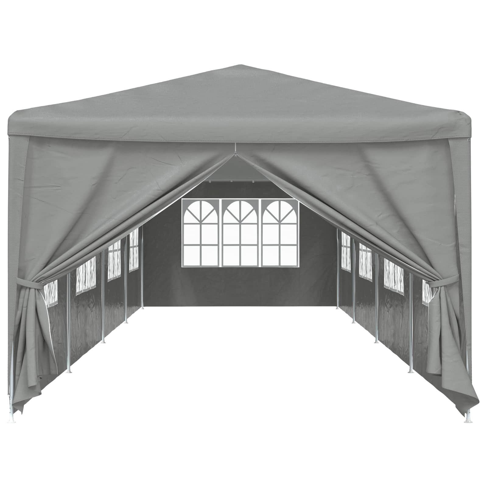 Party-Zelt 1200 X 300 X 255 Cm Pe Und Stahl
