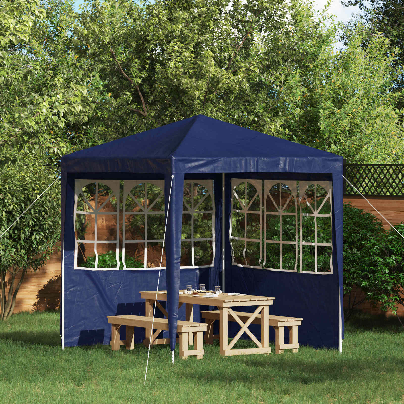 Party Zelt Seitenteil 2 Pcs Pe Und Stahl