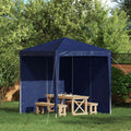 Party Zelt Seitenteil 2 Pcs Pe Und Stahl