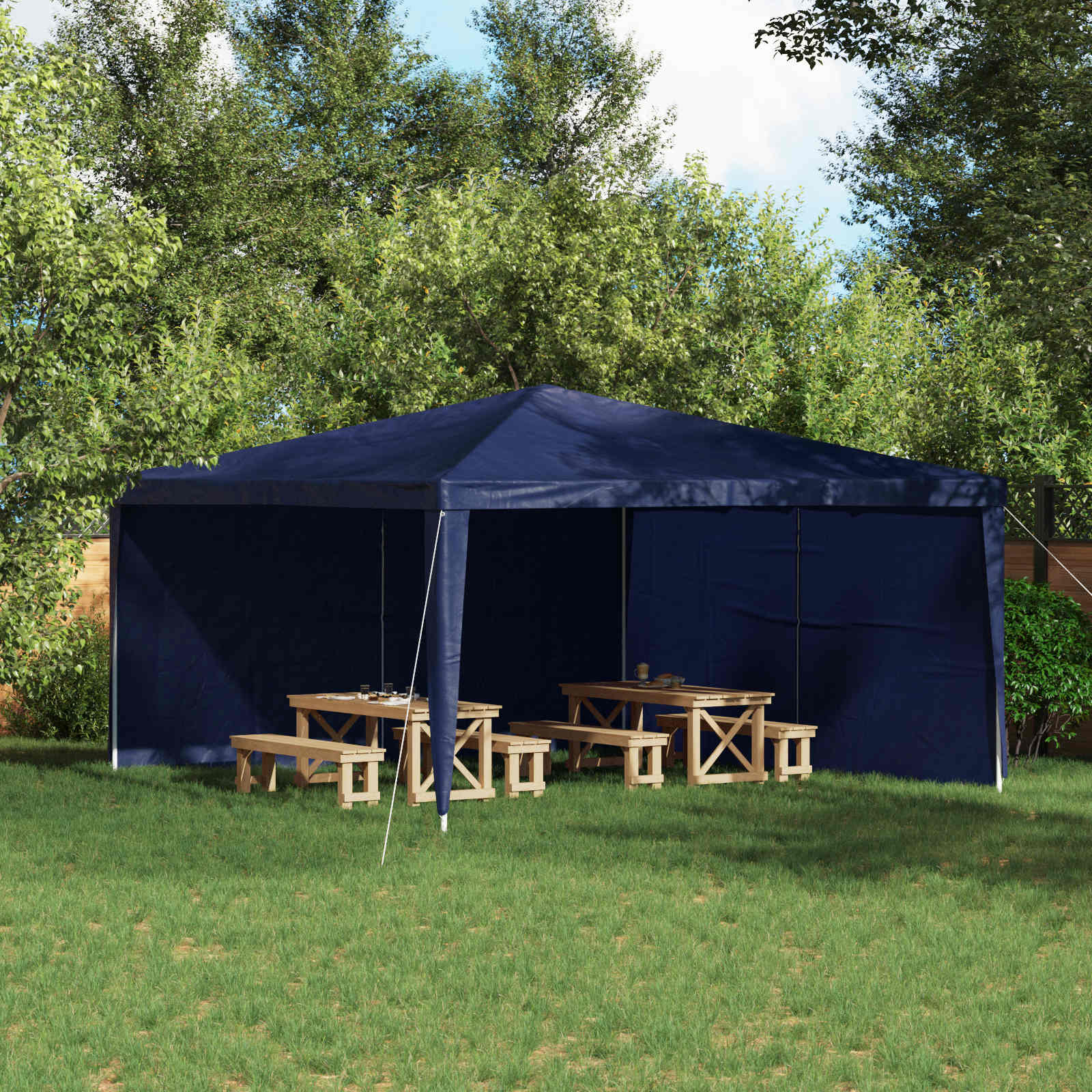 Party Zelt Seitenteil 2 Pcs Pe Und Stahl