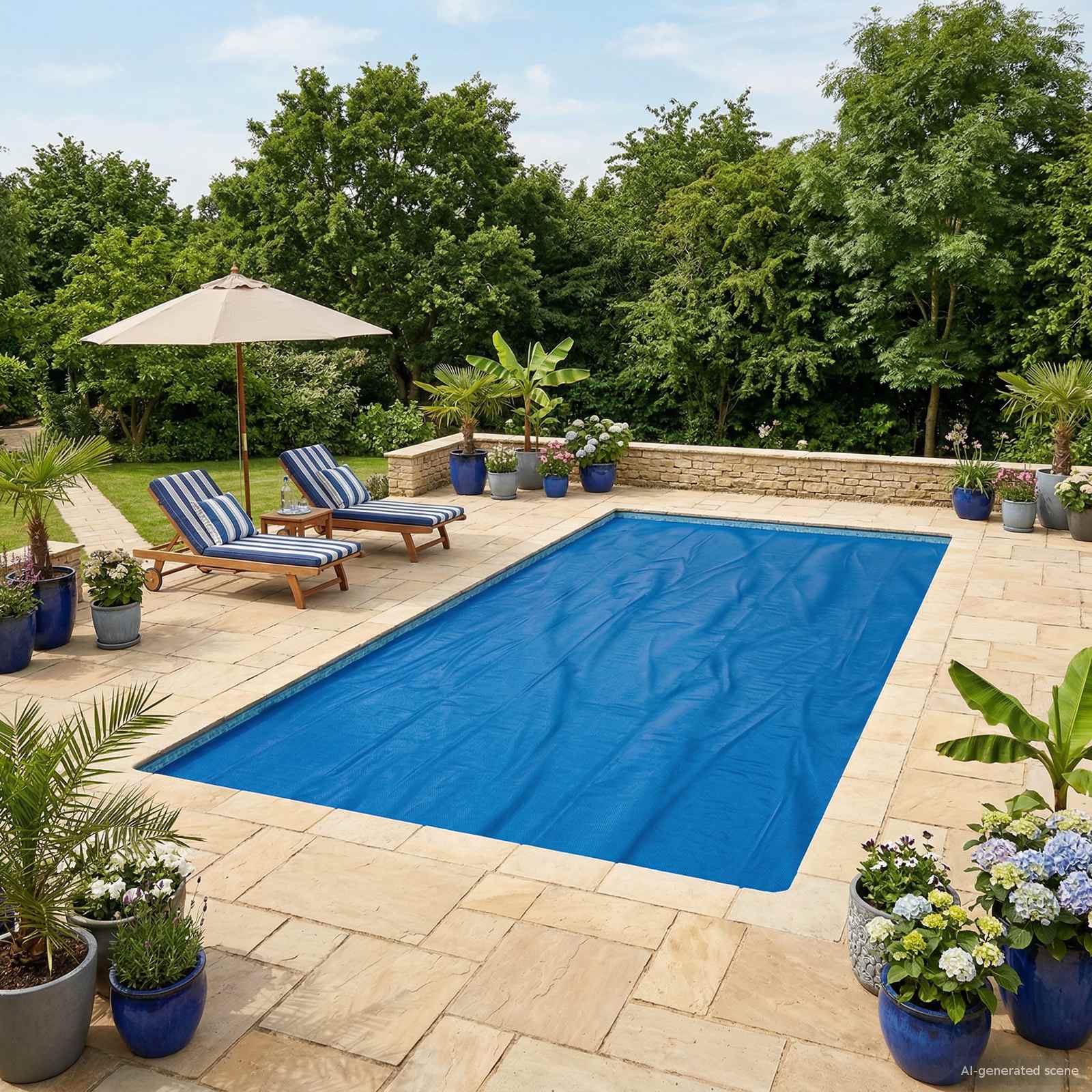 Sonnendeck Für Pools Extra Schwer 400 Μm