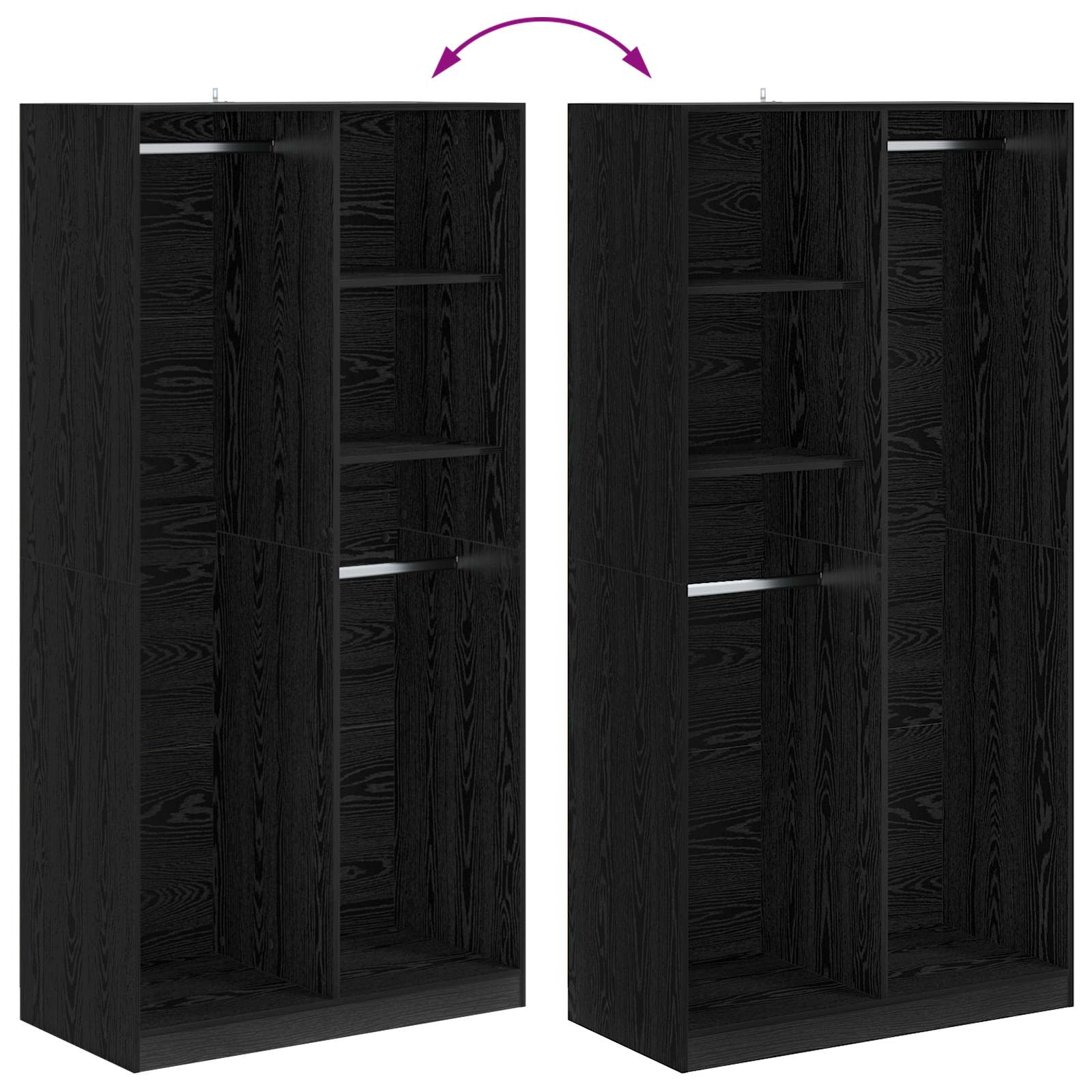 Kleiderschrank Mit Regal