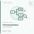 Illustration für die KI-Prozessaufnahme