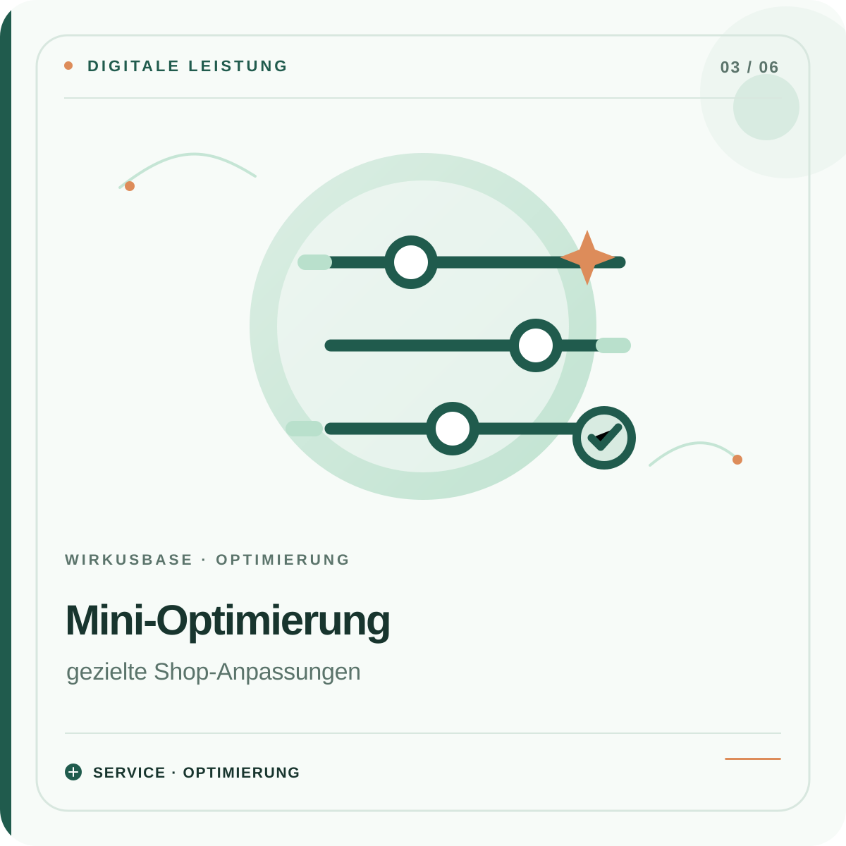 Illustration für die Mini-Optimierung