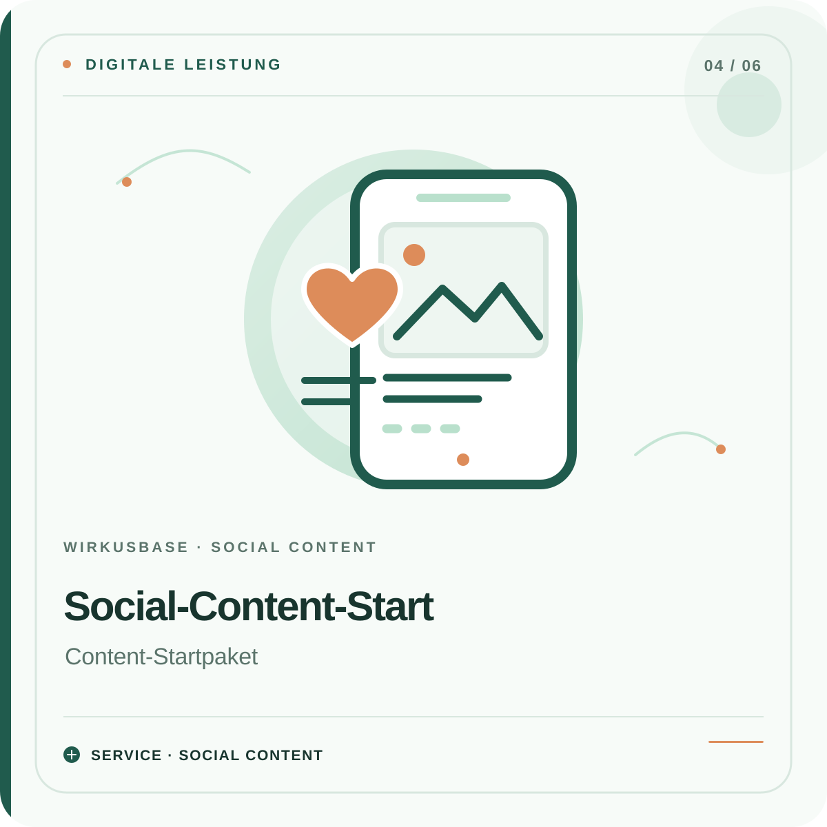 Illustration für Social-Content-Start