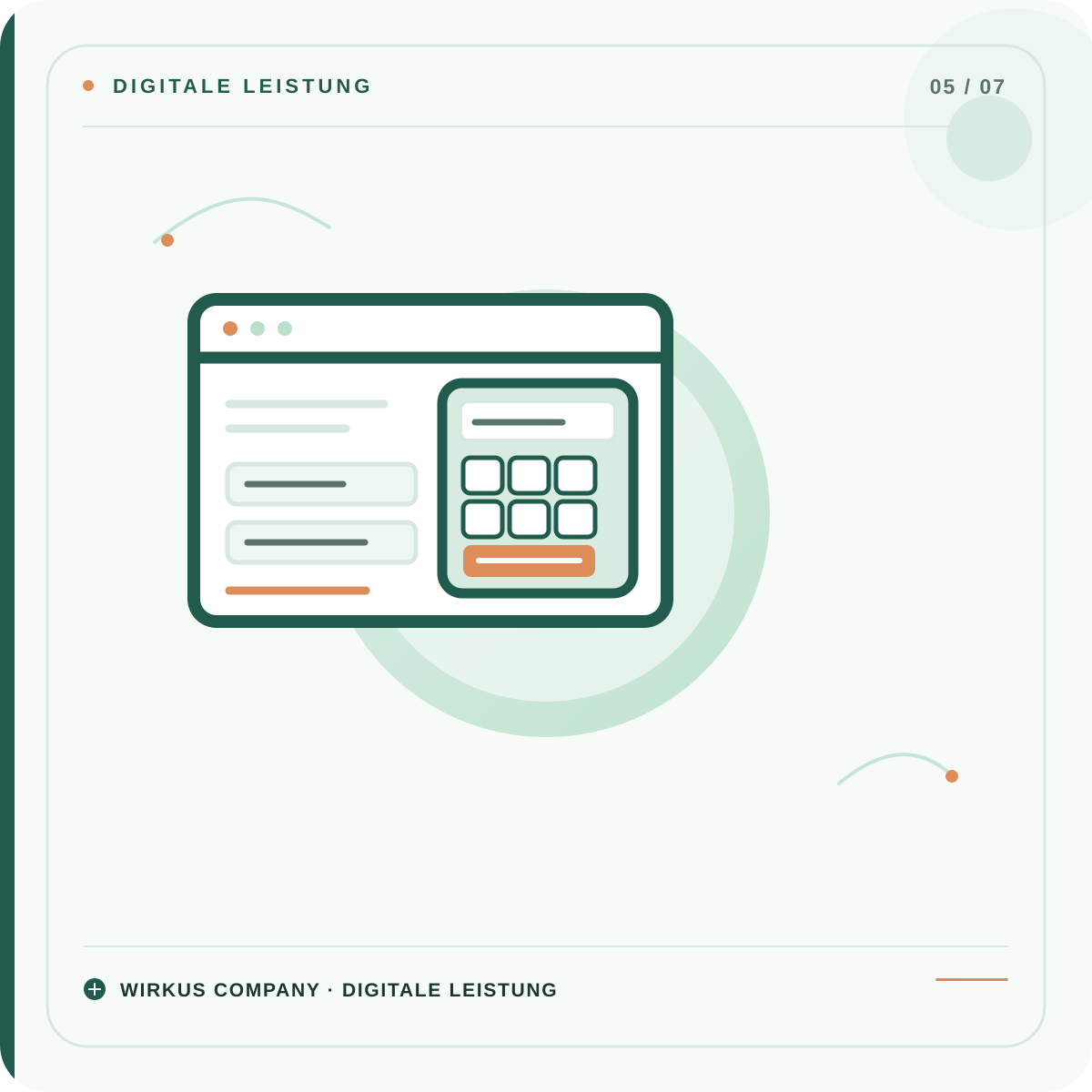 Wirkus Company – Website-Rechner als Code-Widget: Browseransicht mit Eingabefeldern und Rechner.